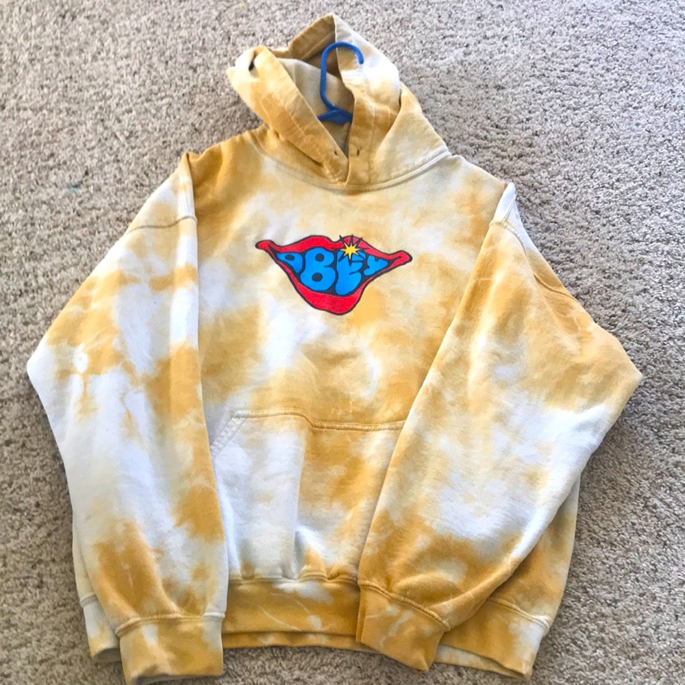 OBEY hoodie,bright orange